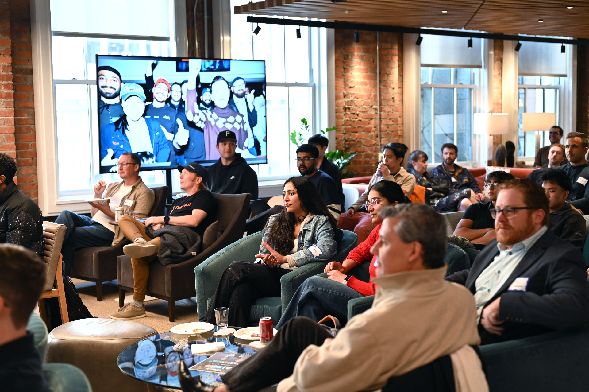 audience leaning in, fully engaged